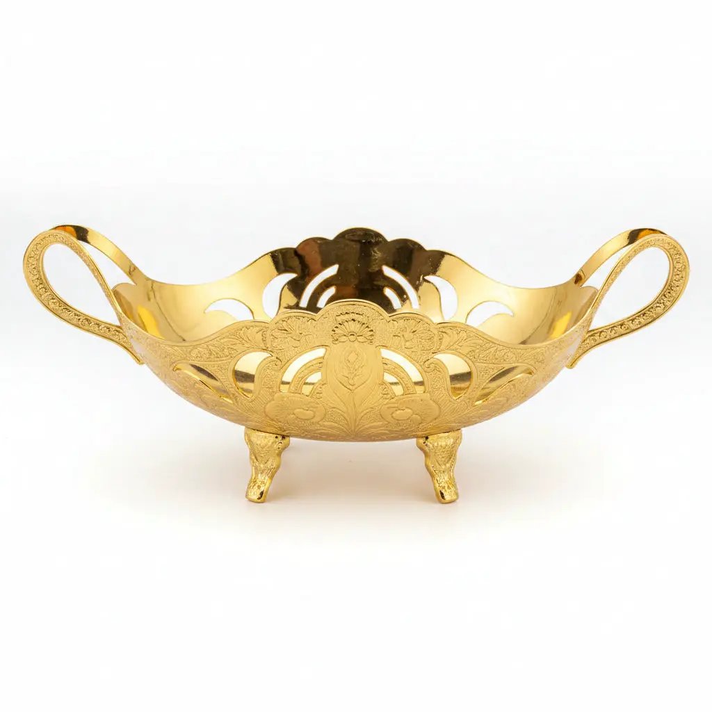 Stainless serving bowl by Casablanca Market