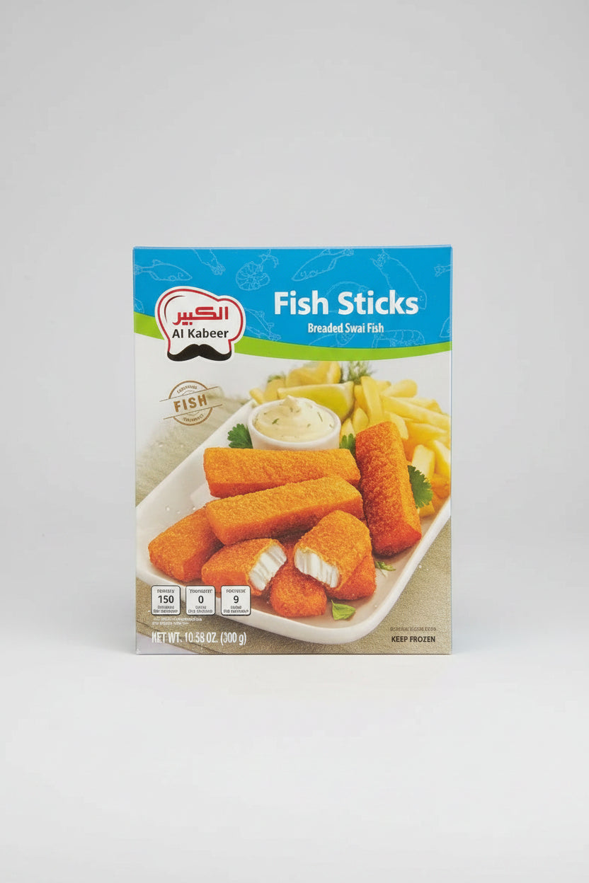 Alkaberr fish stick by Casablanca Mediterranean Food