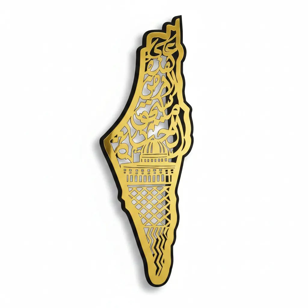 Palestine decor stand by Casablanca Market