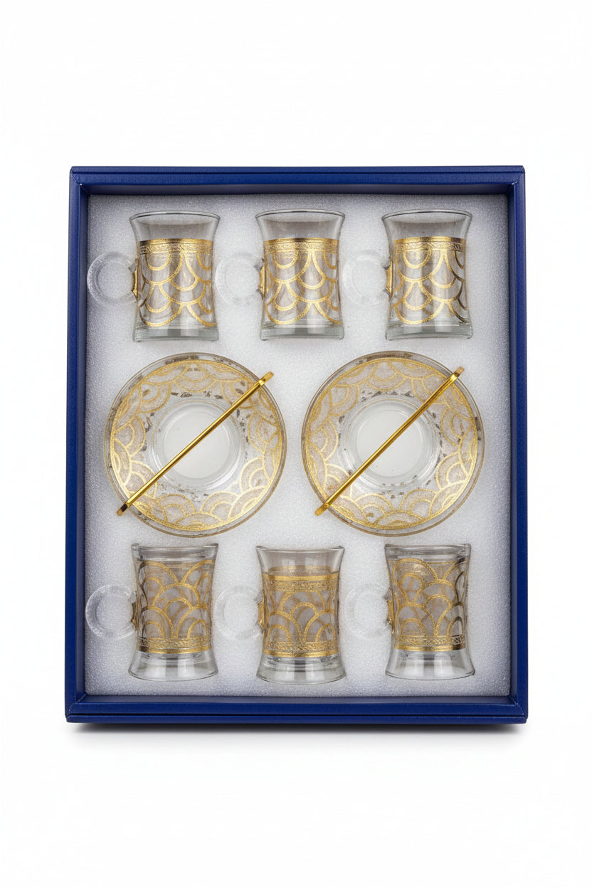 Tea glass set by Casablanca Market