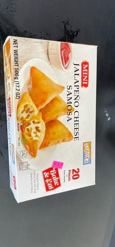 Jalapeno cheese samosa by Casablanca Mediterranean Food
