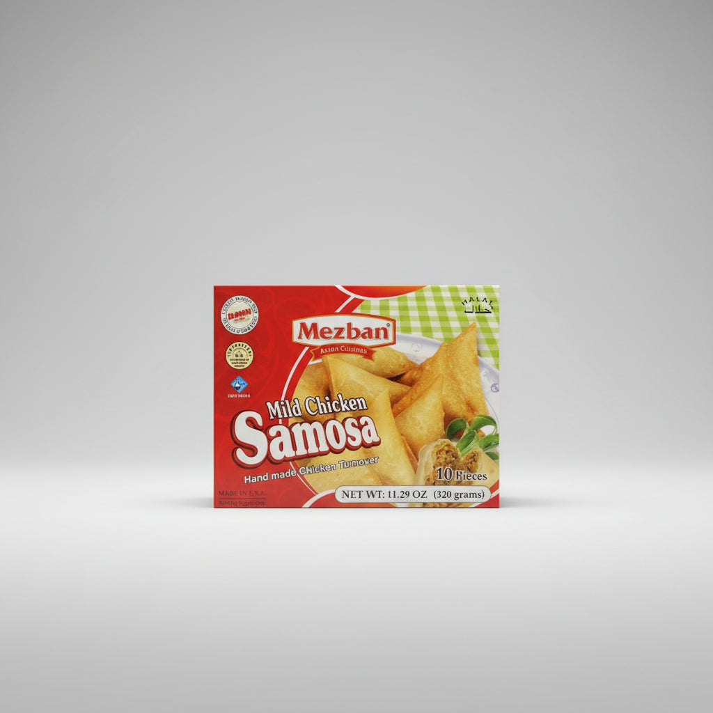 Mezban mild chicken samosa by Casablanca Mediterranean Food