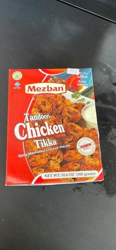 Mezban tandoori chicken tikka by Casablanca Mediterranean Food