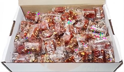 Master Delight malban bulk soft candy with pomegranate & pistachios individually wrapped in 10-lb. box by MASTER