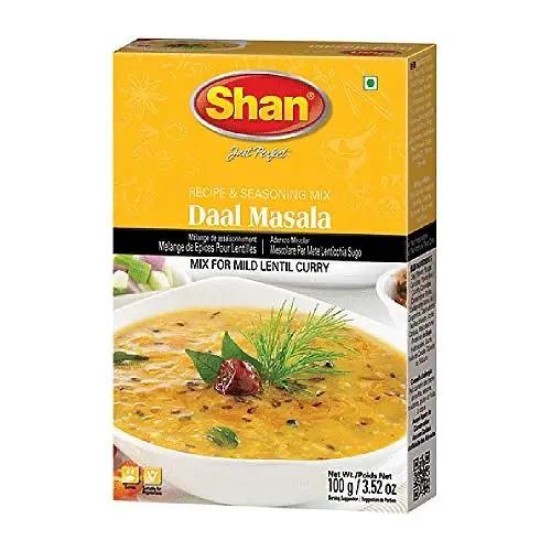 Shan - Daal Masala Mix (100g) - Seasoning Packets for Mild Lentil Curry by SHAN