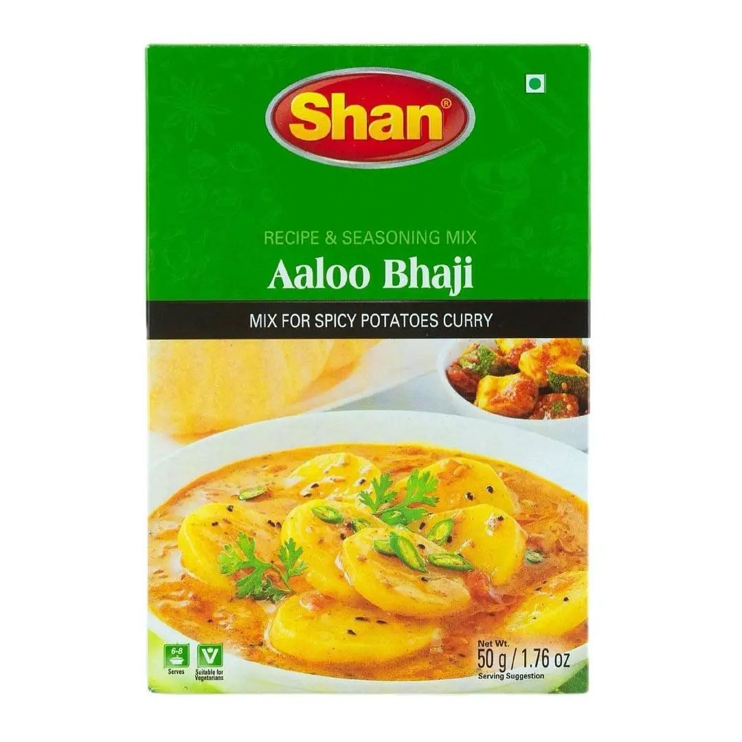 Shan Aaloo Bhaji Seasoning Mix - 50g by SHAN