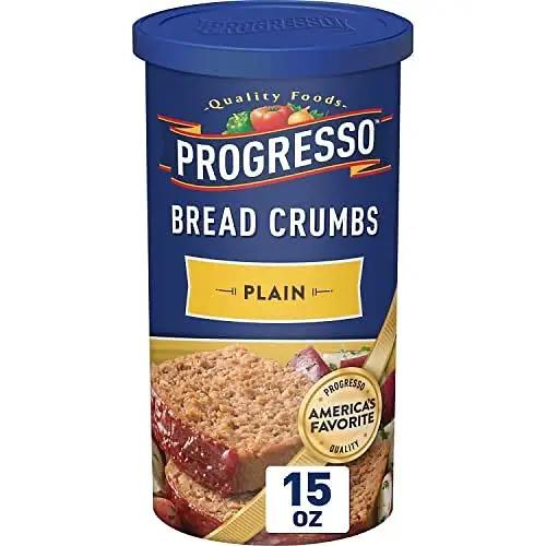 Progresso, Bread Crumbs, Plain, Cooking Ingredient, Canister, 15 oz by PROGRESSO,