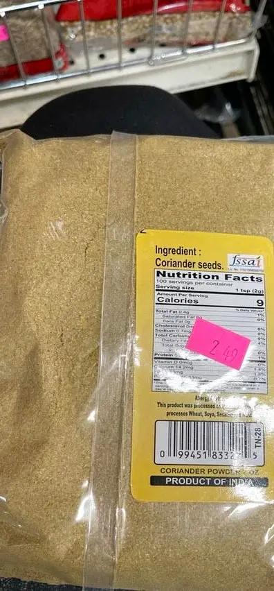 Tuba Coriander powder by TUBA