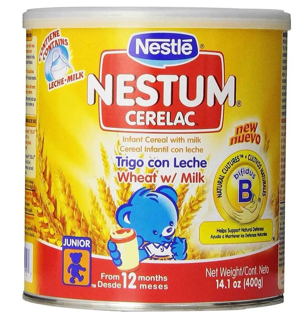 Nestle Nestum Infant Cereal Wheat with Milk 12 Mths+ - 14.1 Oz - EACH by NESTLE