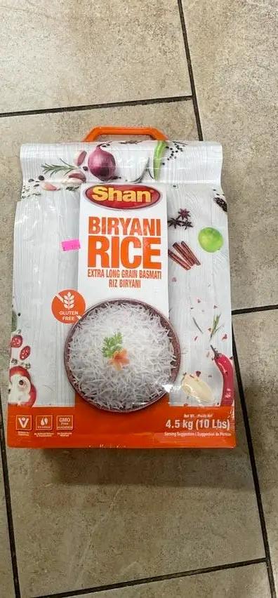Shan rice extra long grain basmati by SHAN