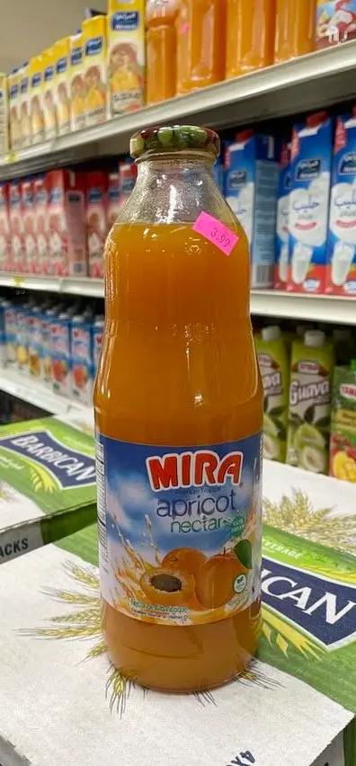 Mira apricot nectar by MIRA