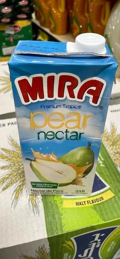 Mira pear nectar by MIRA
