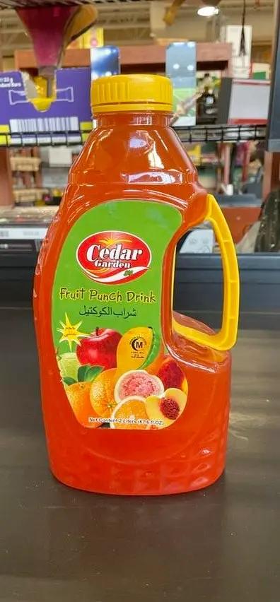 Cedar garden fruit punch drink by CEDAR