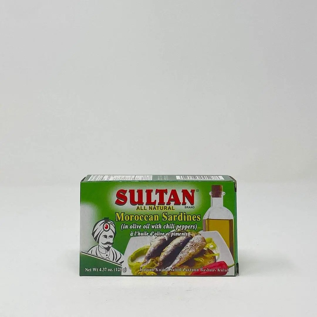 Sultan Moroccan Sardines in olive oil with chili pepper by SULTAN