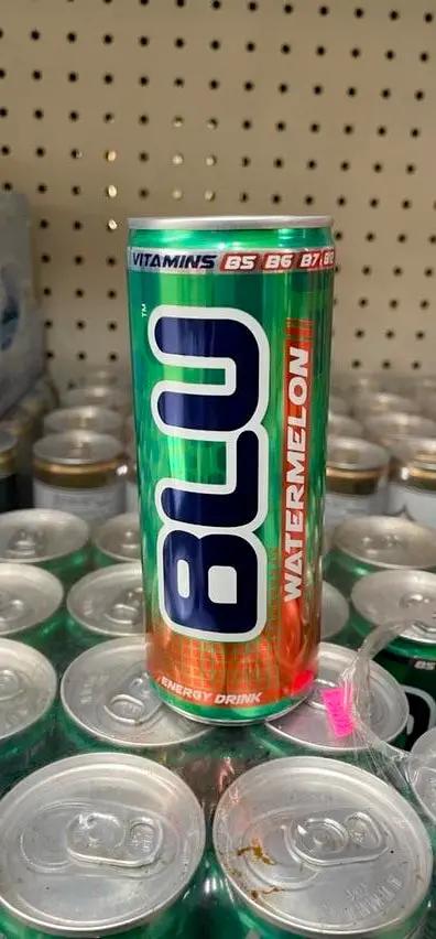 Blu watermelon energy drink by BLU