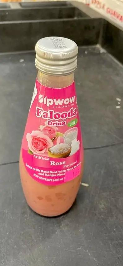 Sipwow falooda drink rose by SIPWOW