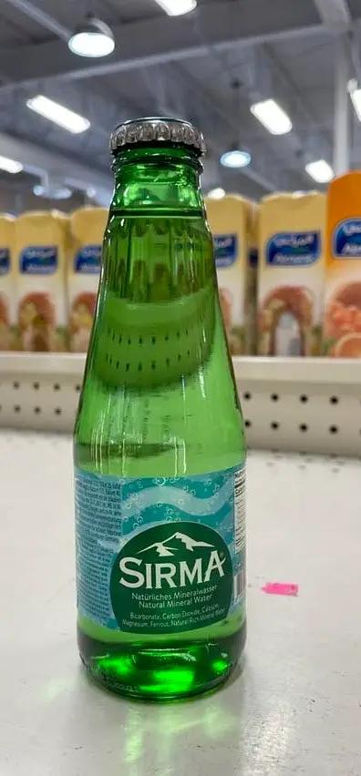 Sirma natural mineral water by SIRMA