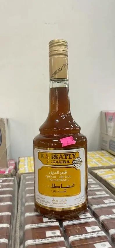 Kassatly apricot syrup by KASSATLY