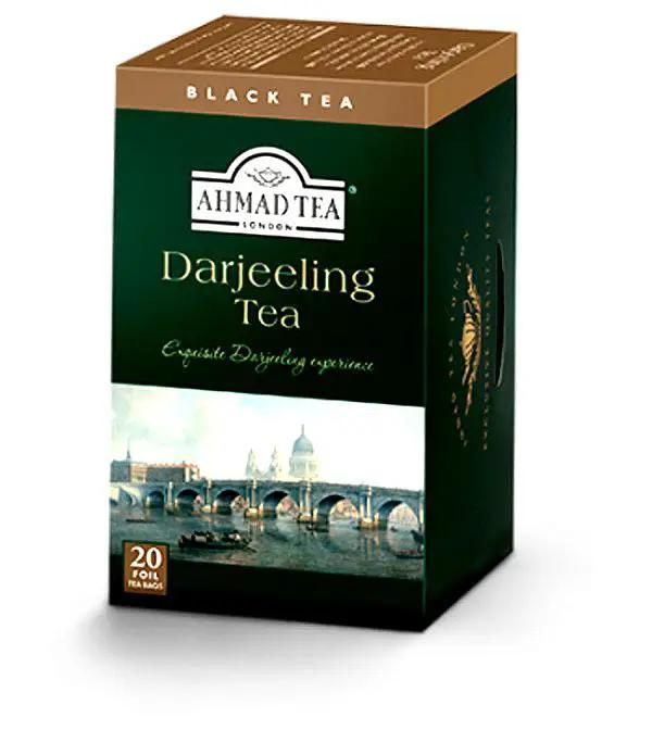 Darjeeling Black Foiled Tea Bags 20 ct 1 case ( 6 x 20 =120 ct) NEW by DARJEELING