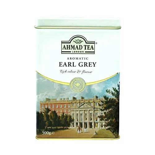 Ahmad Tea Earl Grey Aromatic Loose Tea, Ceylon Caddy, 17.6 Oz by AHMAD