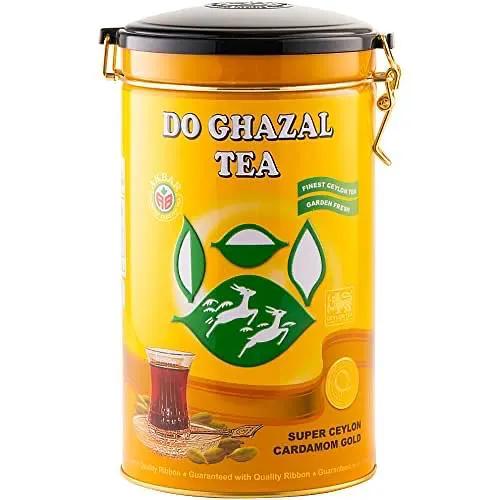 Do Ghazal Loose Leaf Tea Ceylon Cardamom Loose Tea 400g - 14.1oz Tin by DO