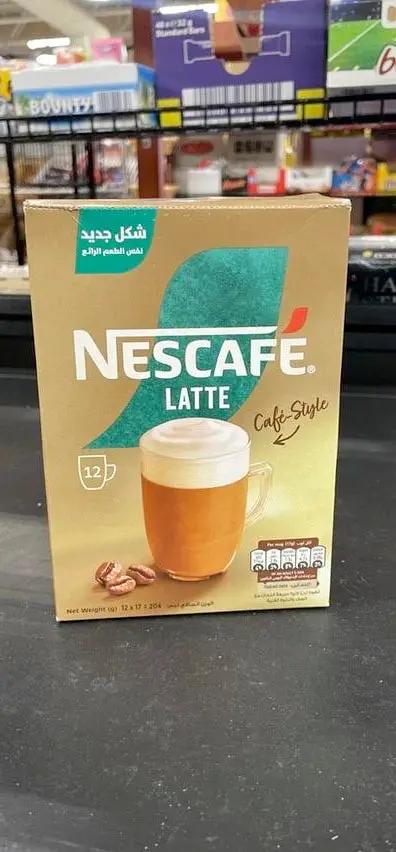Nescafe latte by NESCAFE