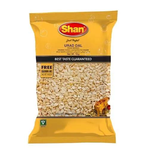 Urad Dal (Split White Lentil) 2lb (Shan Brand) by URAD