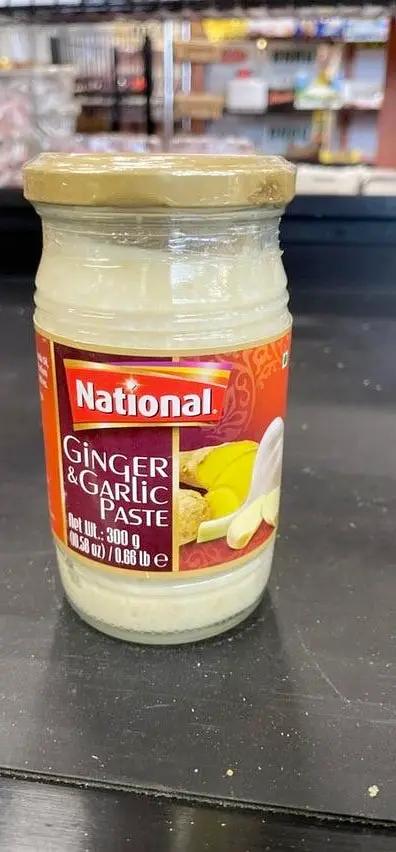 National ginger and garlic paste by NATIONAL