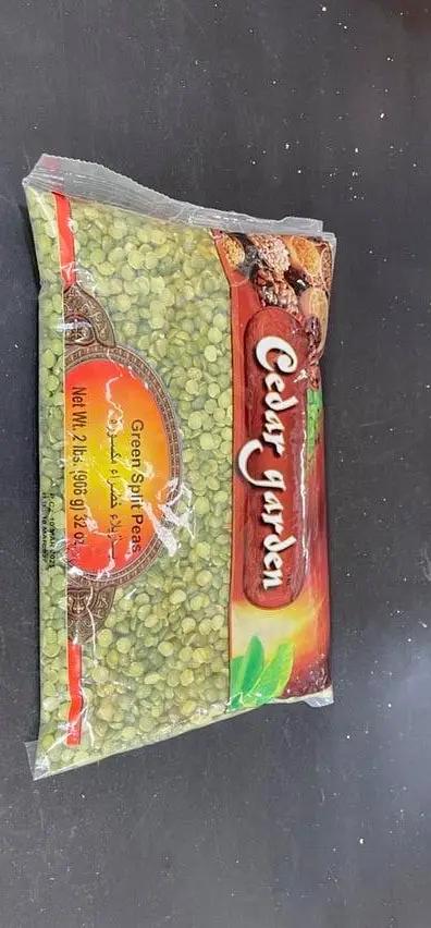 Cedar garden green split peas by CEDAR