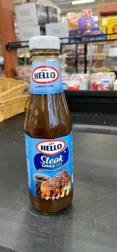 Hello steak sauce by HELLO