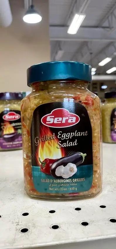 Sera grilled eggplant salad سلطة الباذنجان المشوي by SERA