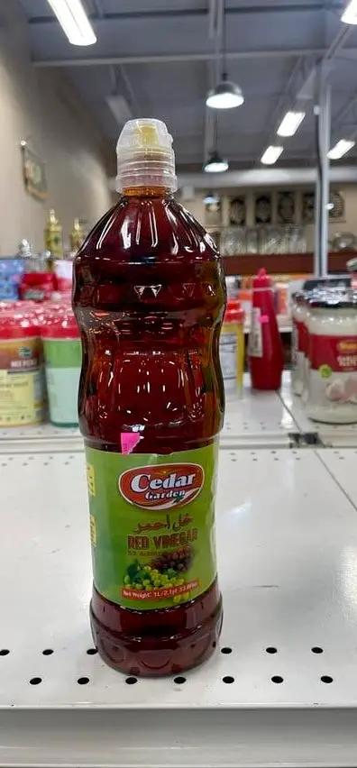 Cedar garden red vinegur by CEDAR