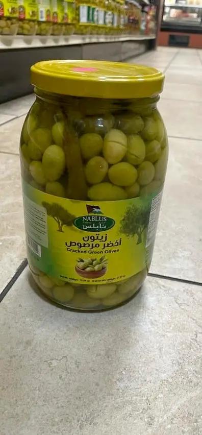 Nablus green olives by NABLUS