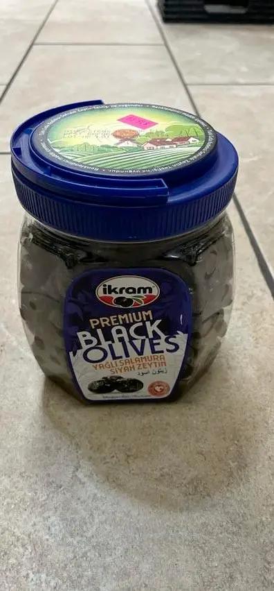 Ikram black olives by IKRAM