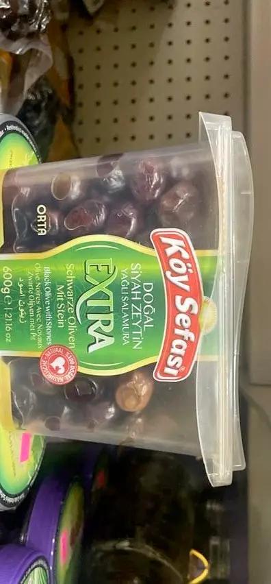 Koy sefasi black olives by KOY
