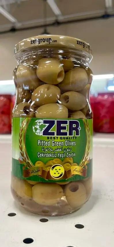 Zer pitted green olives by ZER