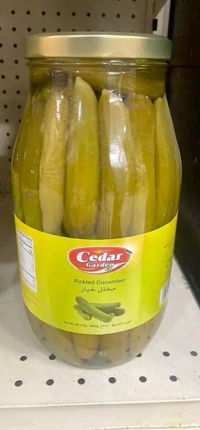 Cedar pickled cucumbers by CEDAR