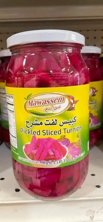 Mawassem pickles sliced turnips by MAWASSEM
