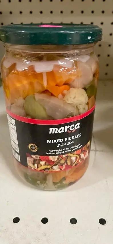 Marca muxed pickles by MARCA