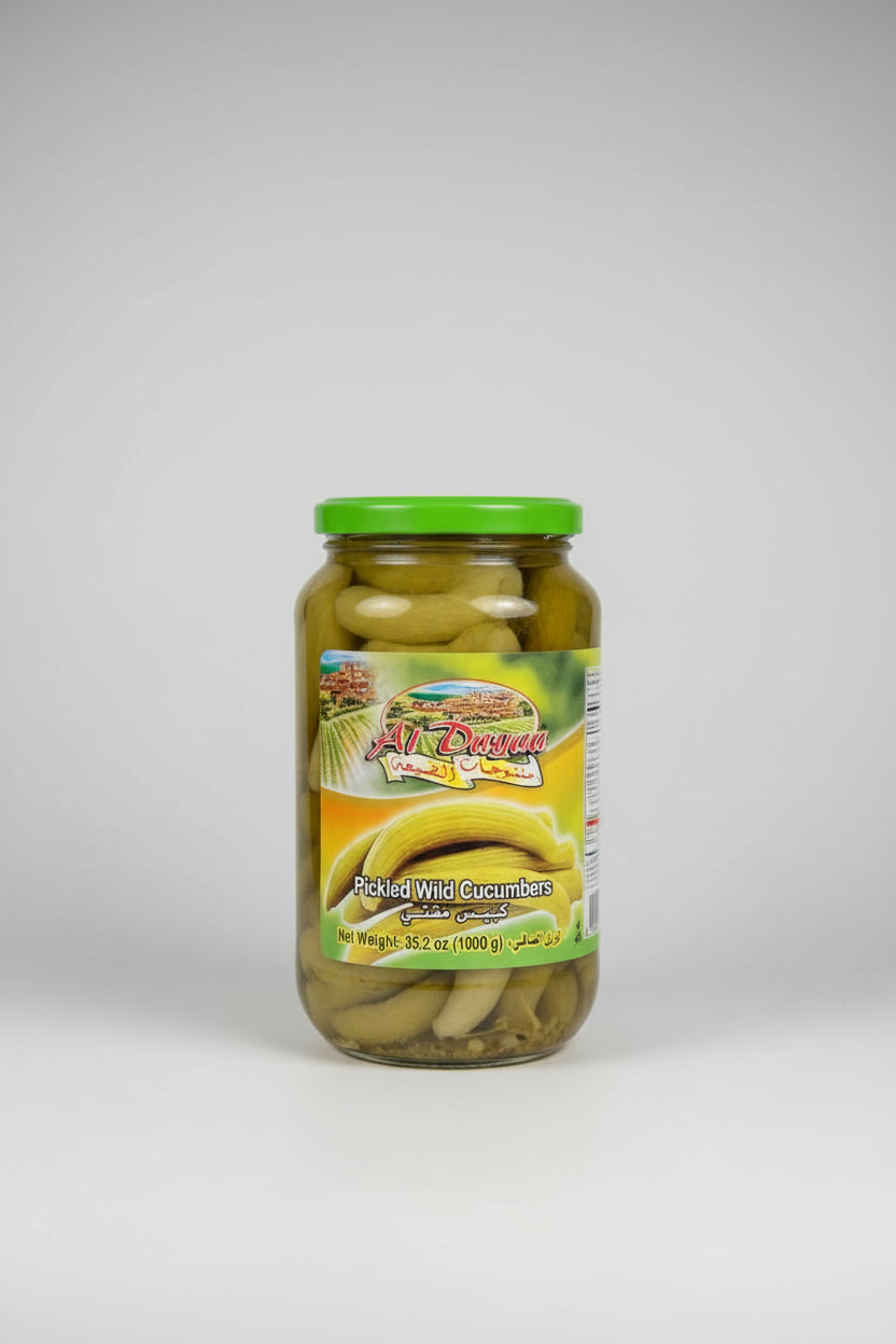 Aldayaa pickled wild cucumbers by ALDAYAA
