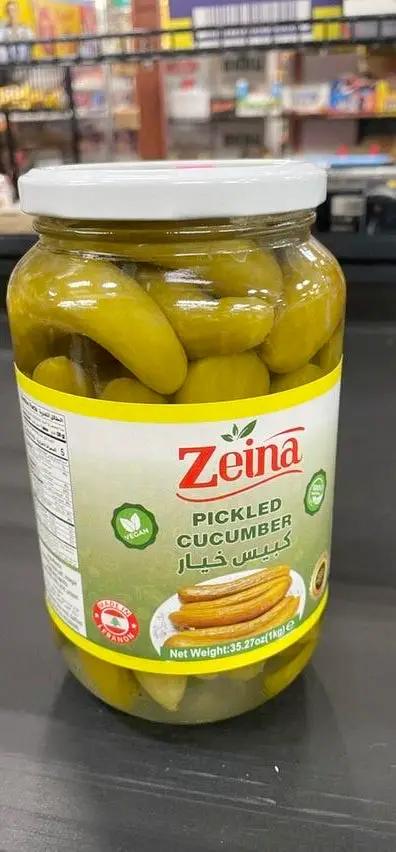 Zeina pickled cucumbers by ZEINA