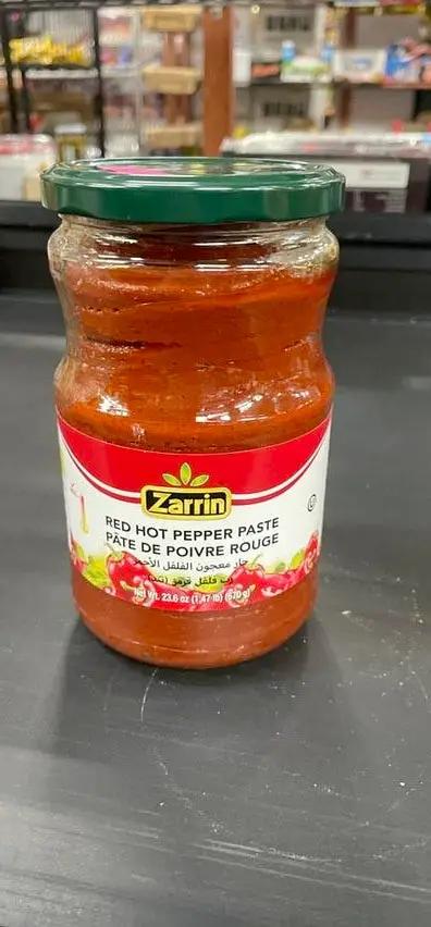 Zarrin red hot pepper paste by ZARRIN