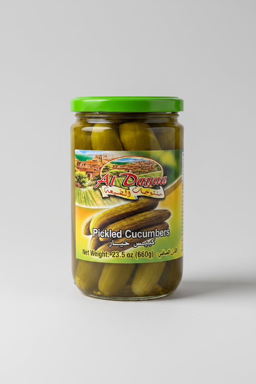 Aldayaa pickled cucumbers by ALDAYAA