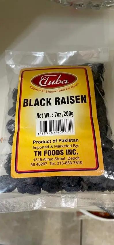 Tuba black raisen by TUBA
