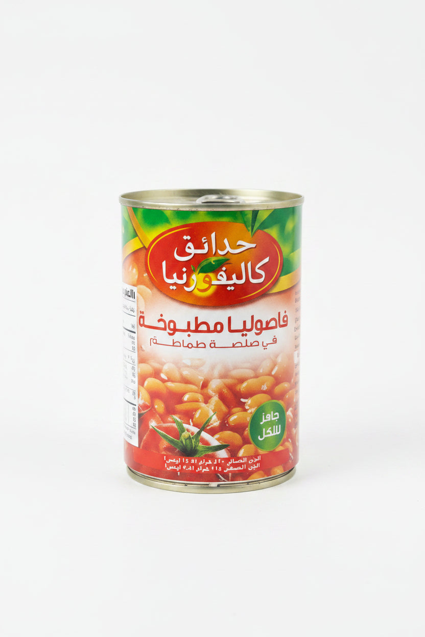 California garden baked beans in tomato sauce haricots cuits by CALIFORNIA
