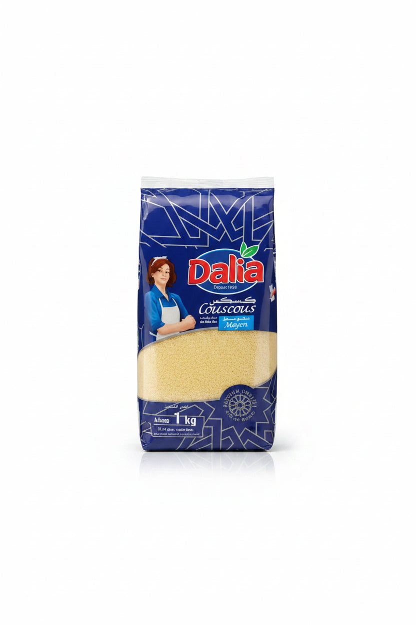 Dalia couscous متوسط1kg by DALIA