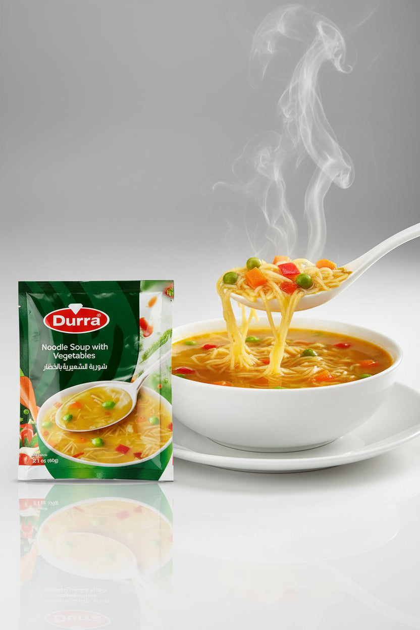 Durra noodel soup with vegetable by DURRA