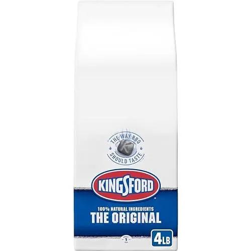 Kingsford Original Charcoal Briquettes, BBQ Charcoal for Grilling, 4 Pounds (Package May Vary) by KINGSFORD