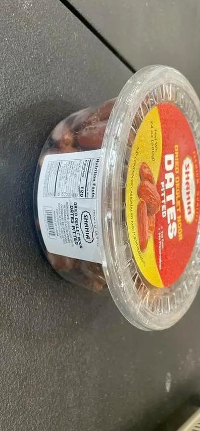Shahia dried delget noor dates pitted 680g by SHAHIA