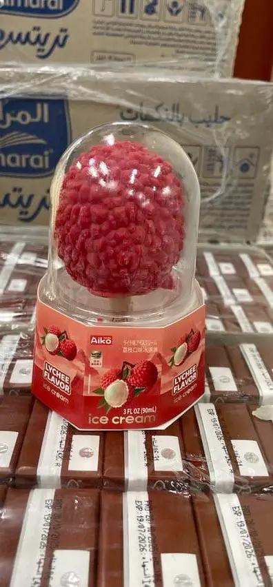 Ice cream aiko lychee falvor by ICE